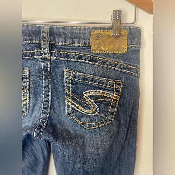 Silver Tuesday 17 1/2, low rise slim bootcut jeans - Picture 6 of 16